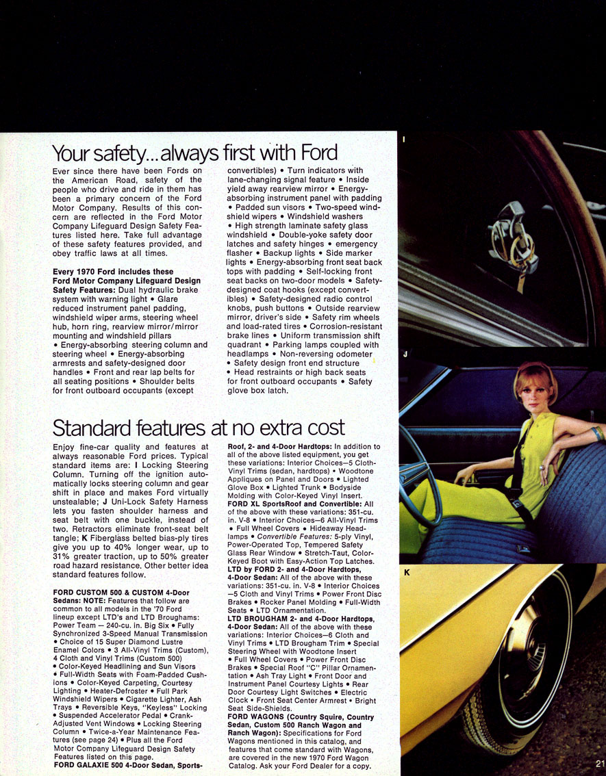 1970 Ford Full-Size Brochure Page 15